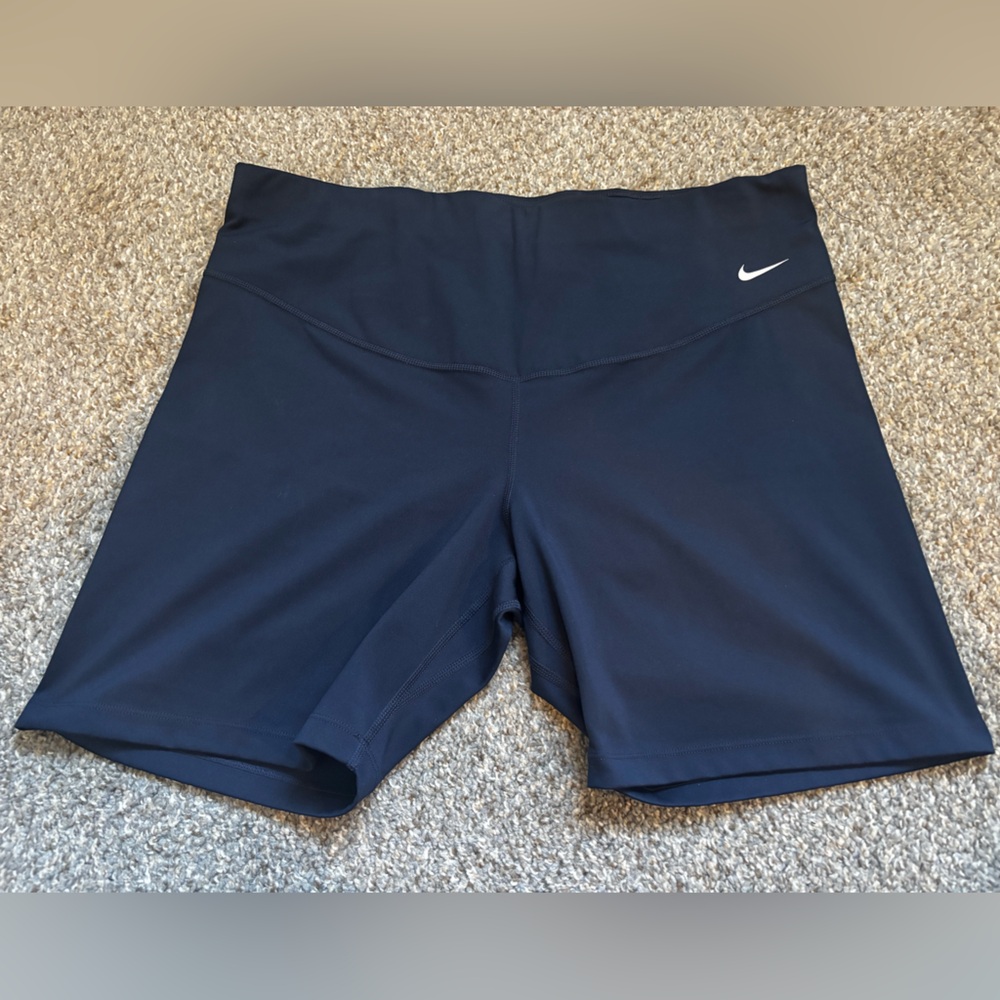 Nike Dri Fit navy shorts size 1X